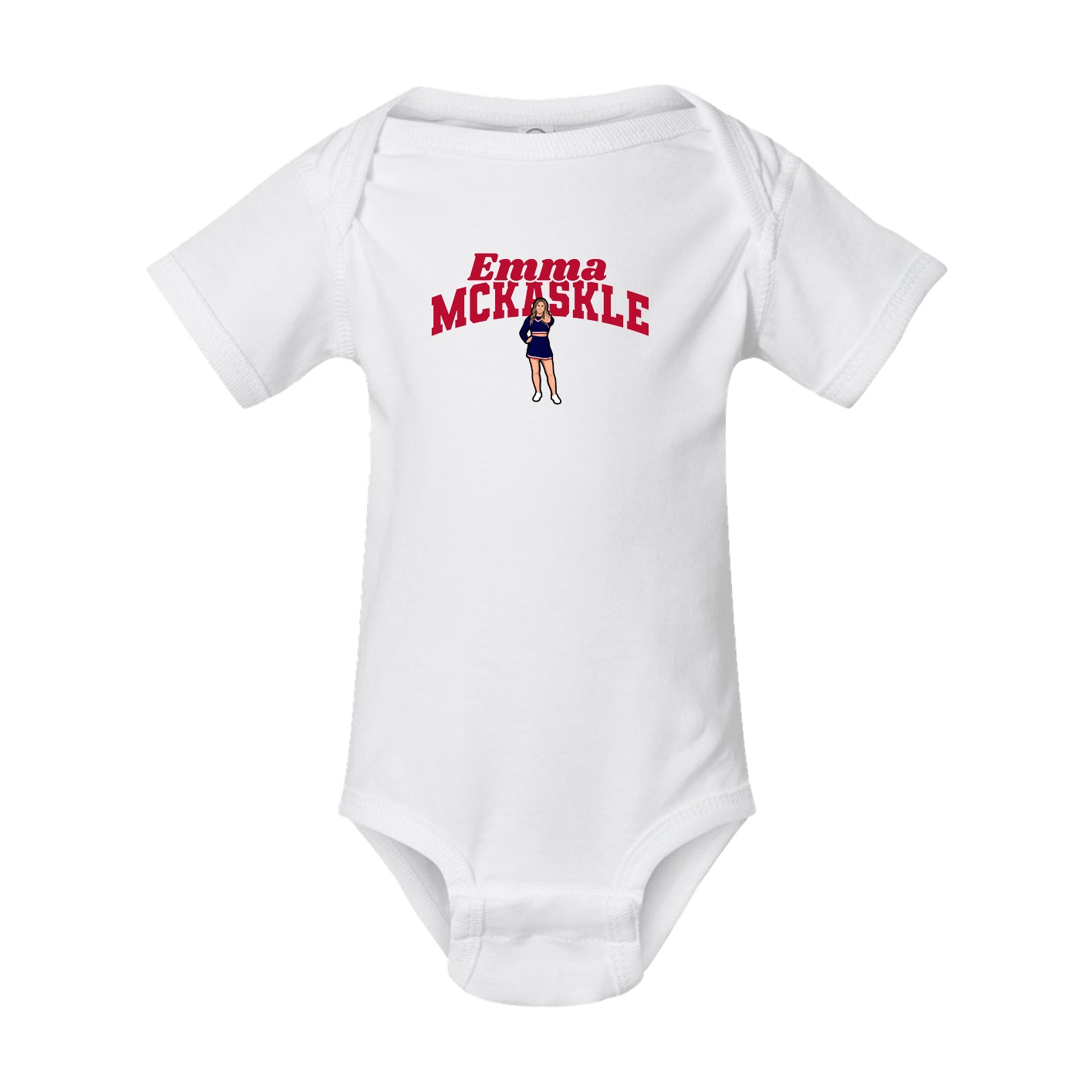 Baby Onesie — Signature Arch in White
