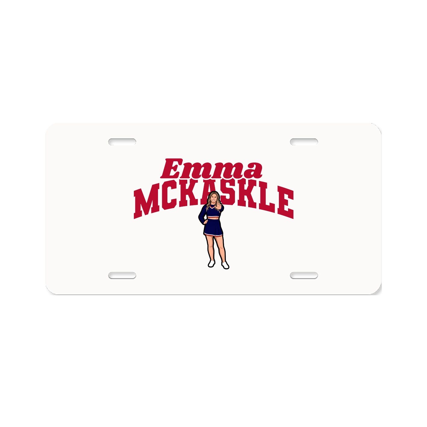 License Plate — Signature Arch in Classic