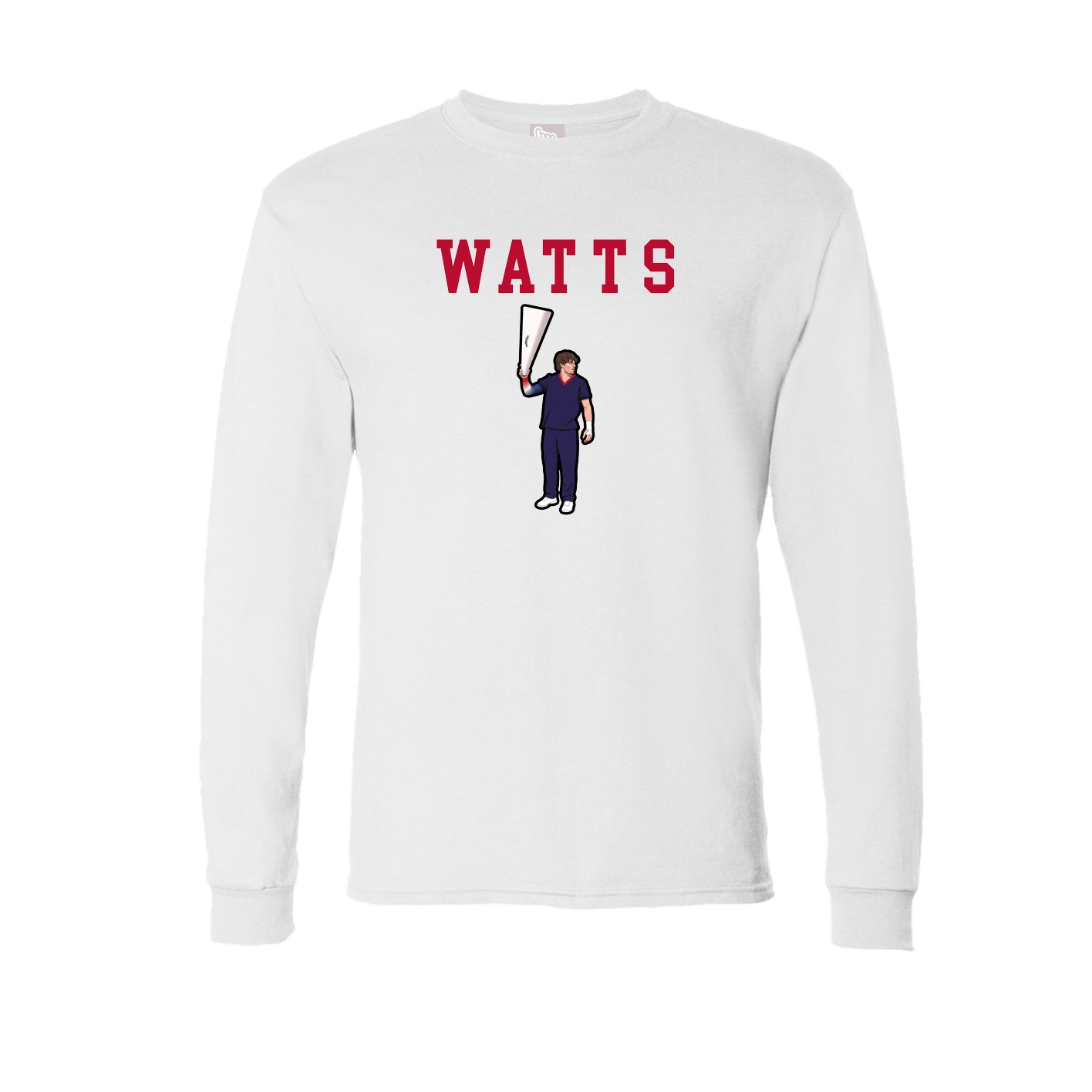 Long Sleeve Tee — Shirsey in White