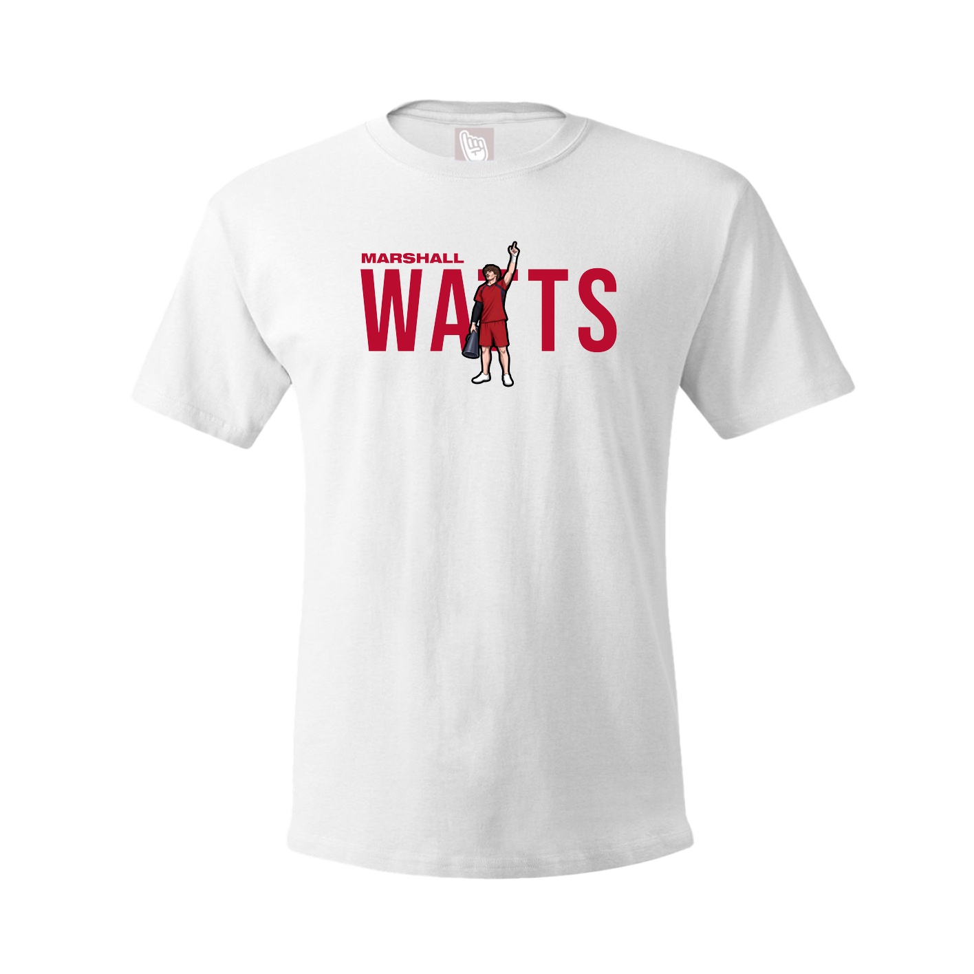 Youth Tee — Player Name in White