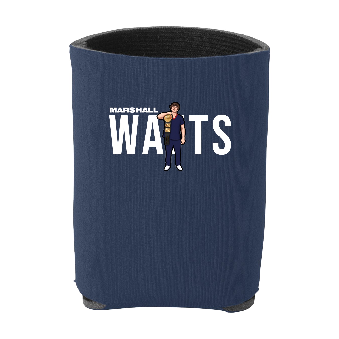 Can Holder — Player Name in Navy