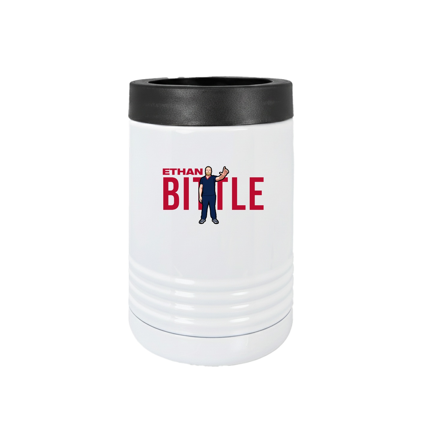 Beverage Holder — Player Name in White