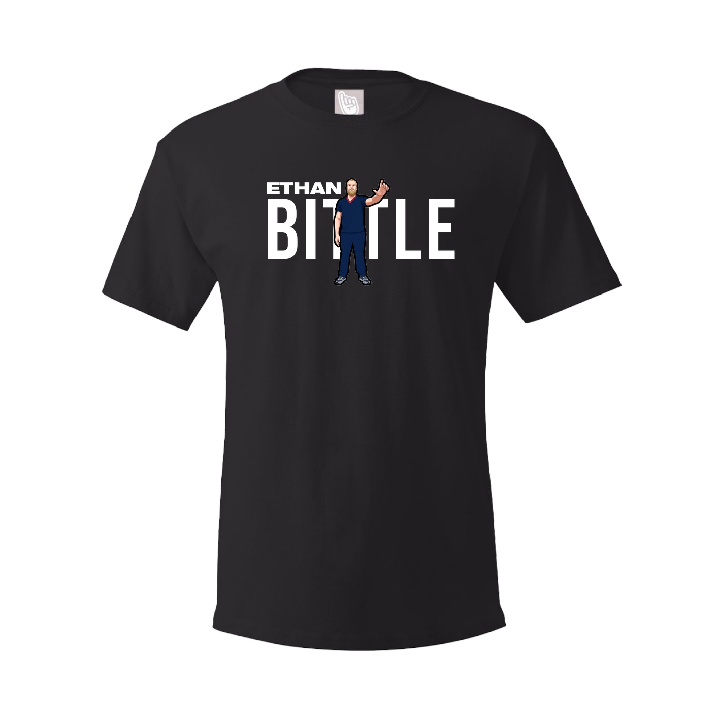 Tee — Player Name in Black