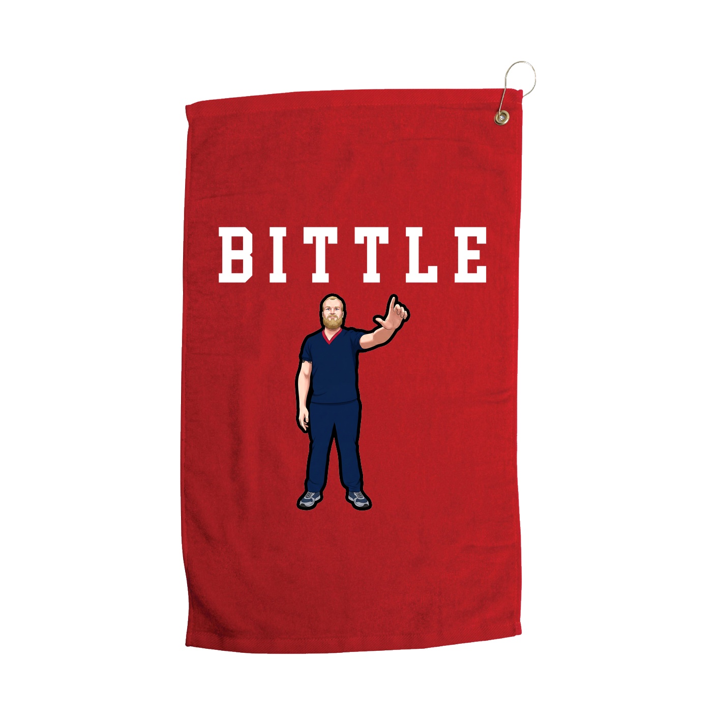 Golf Towel — Shirsey in Red