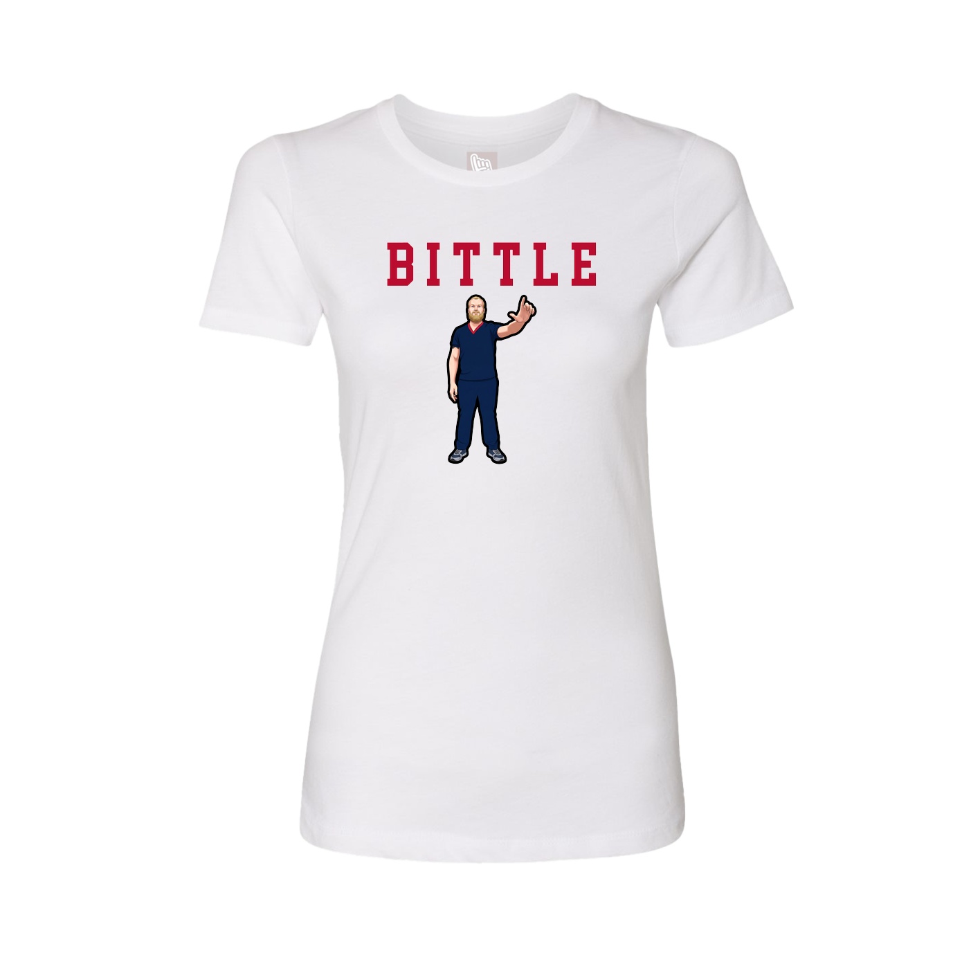 Fitted Women's Tee — Shirsey in White