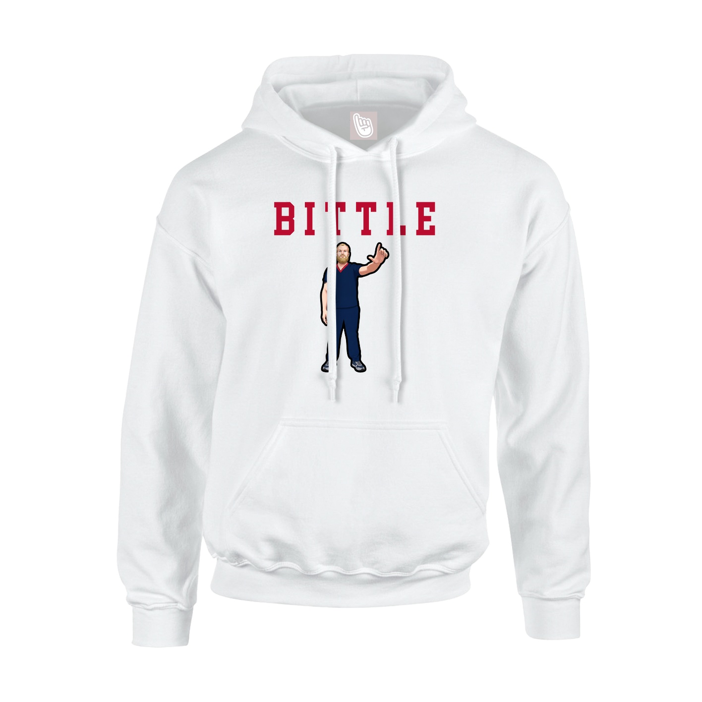 Youth Hoodie — Shirsey in White