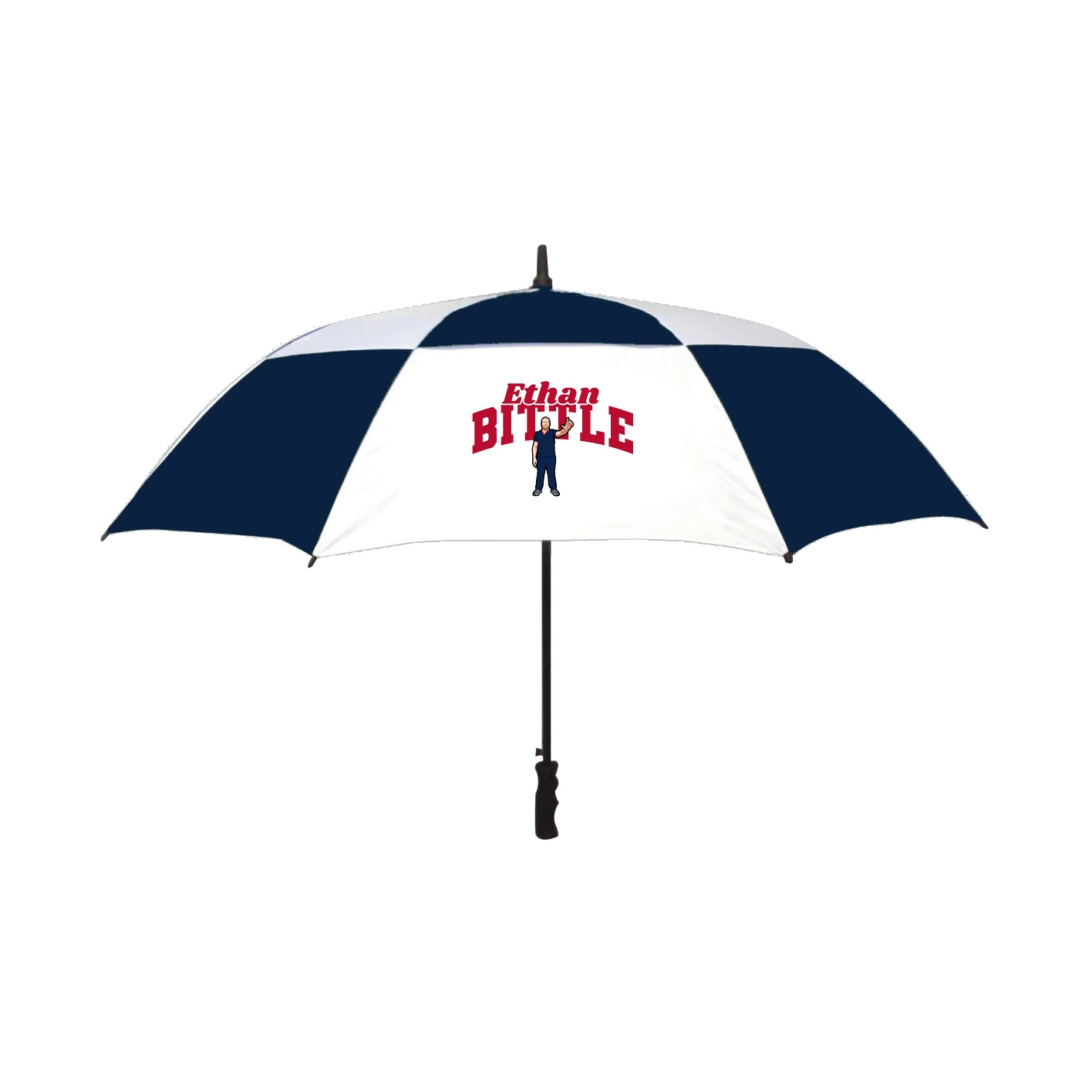 Golf Umbrella — Signature Arch in Navy