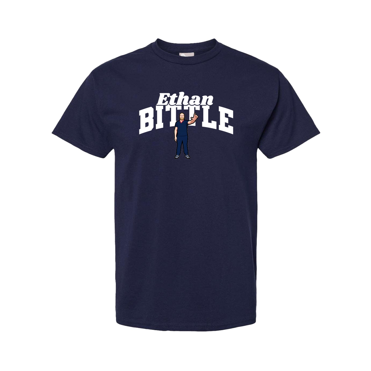 Tee — Signature Arch in Navy