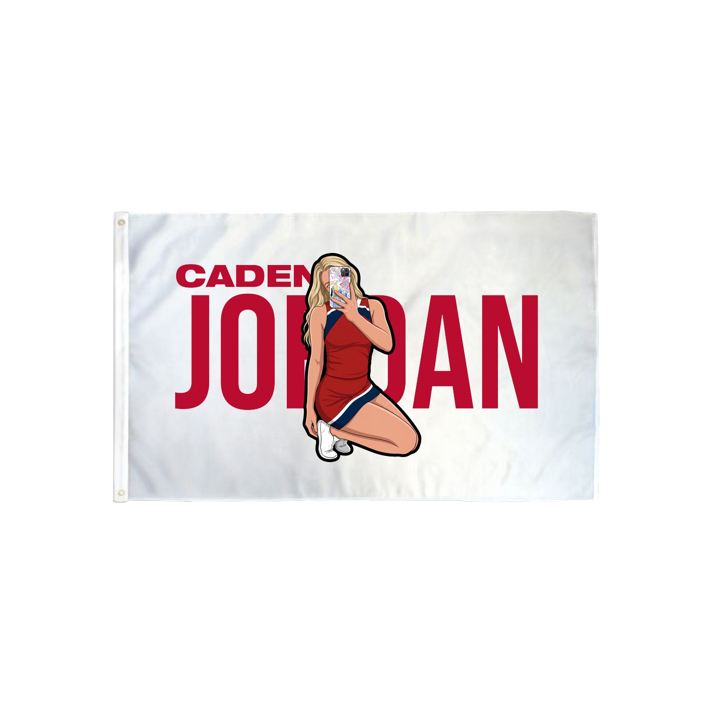 3x5 Flag — Player Name in Classic