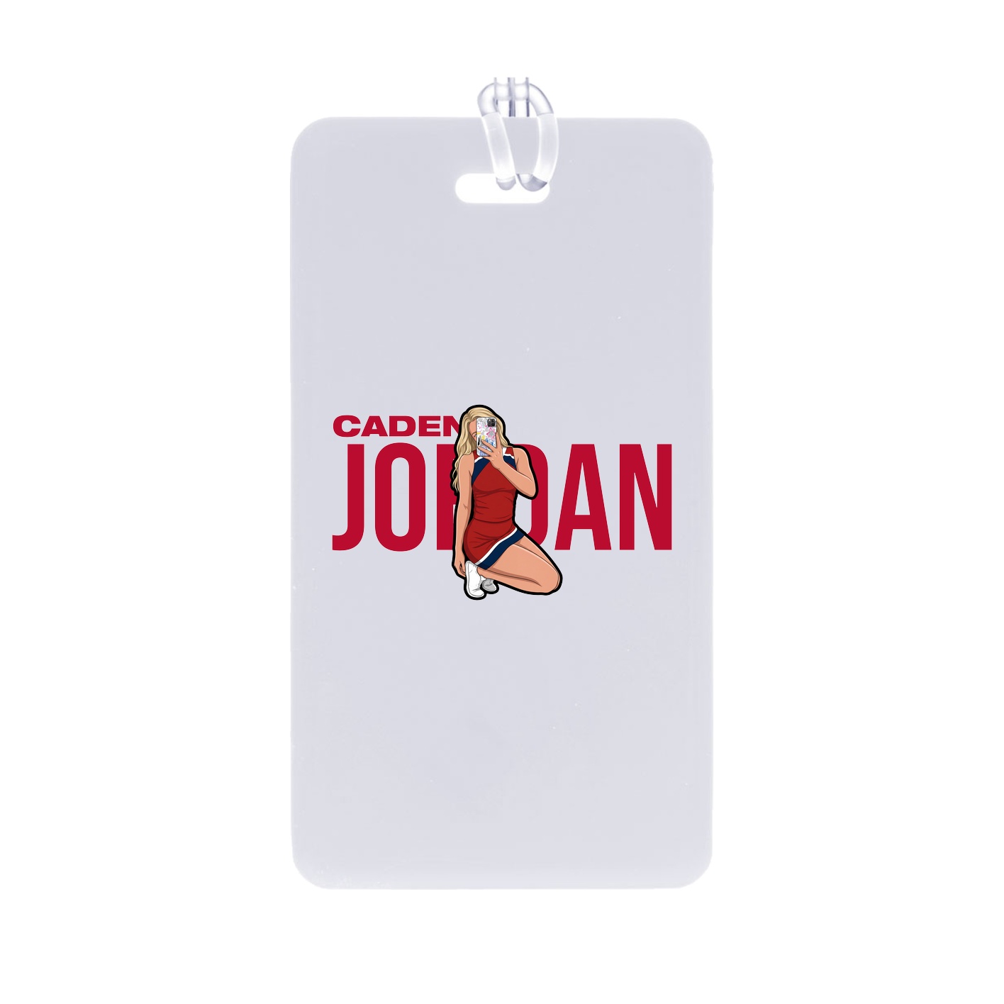 Bag Tag — Player Name in Classic