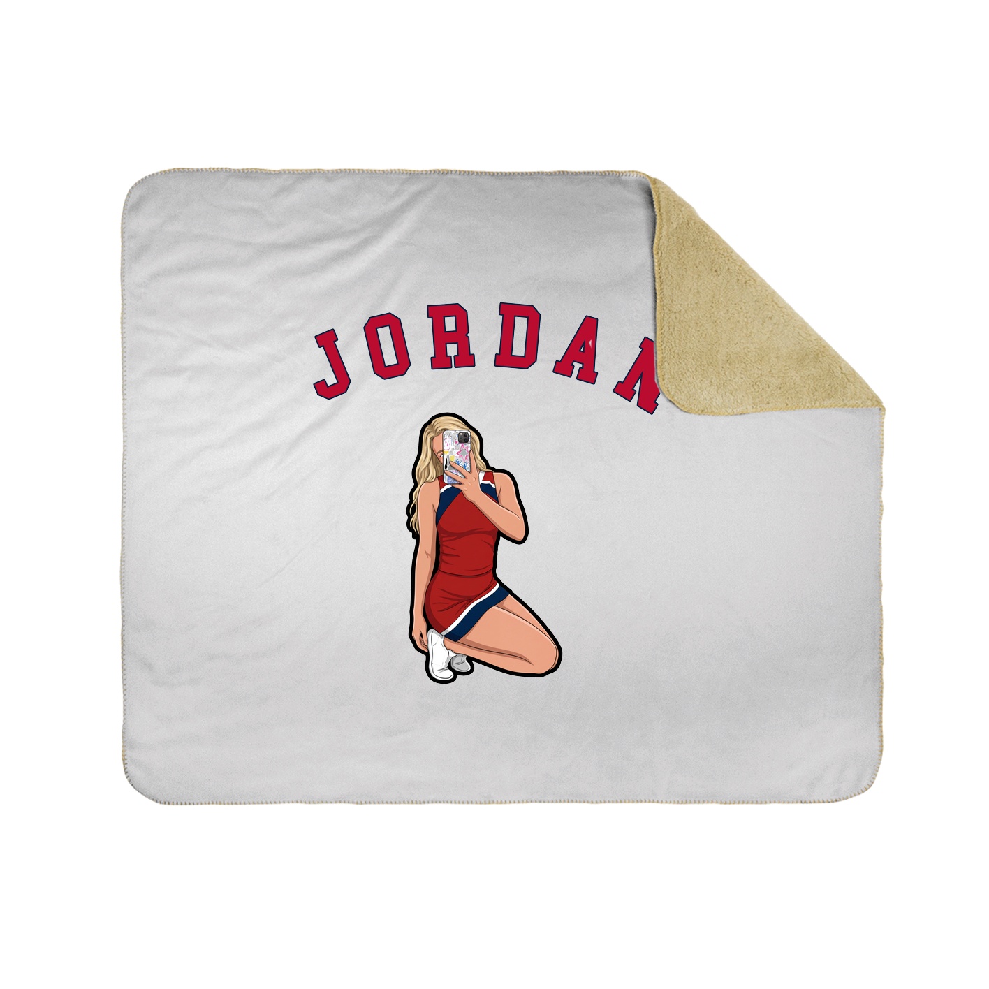 Throw Blanket — Shirsey Arch in White