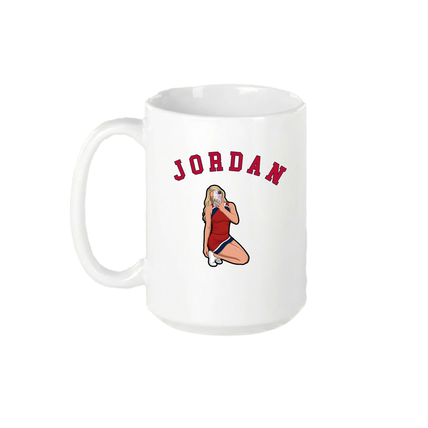 15oz Coffee Mug — Shirsey Arch in White