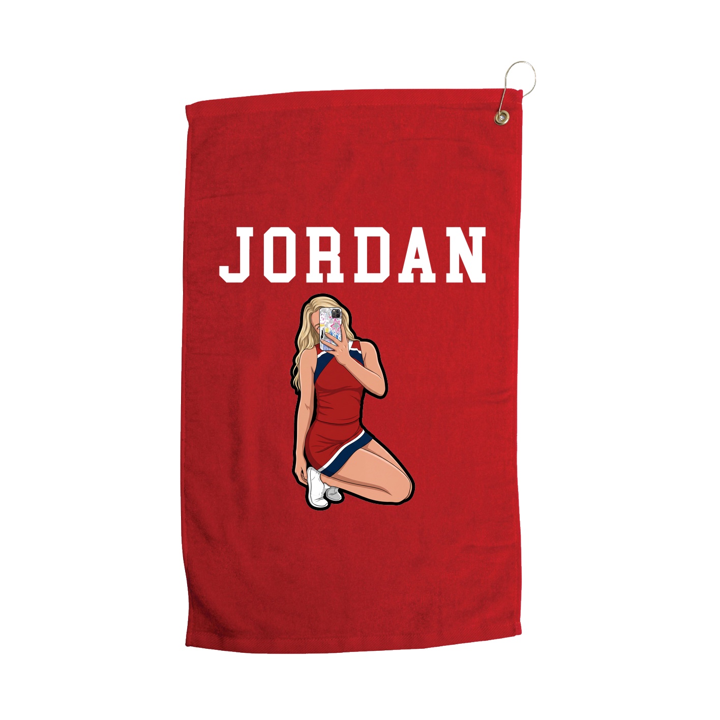 Golf Towel — Shirsey in Red