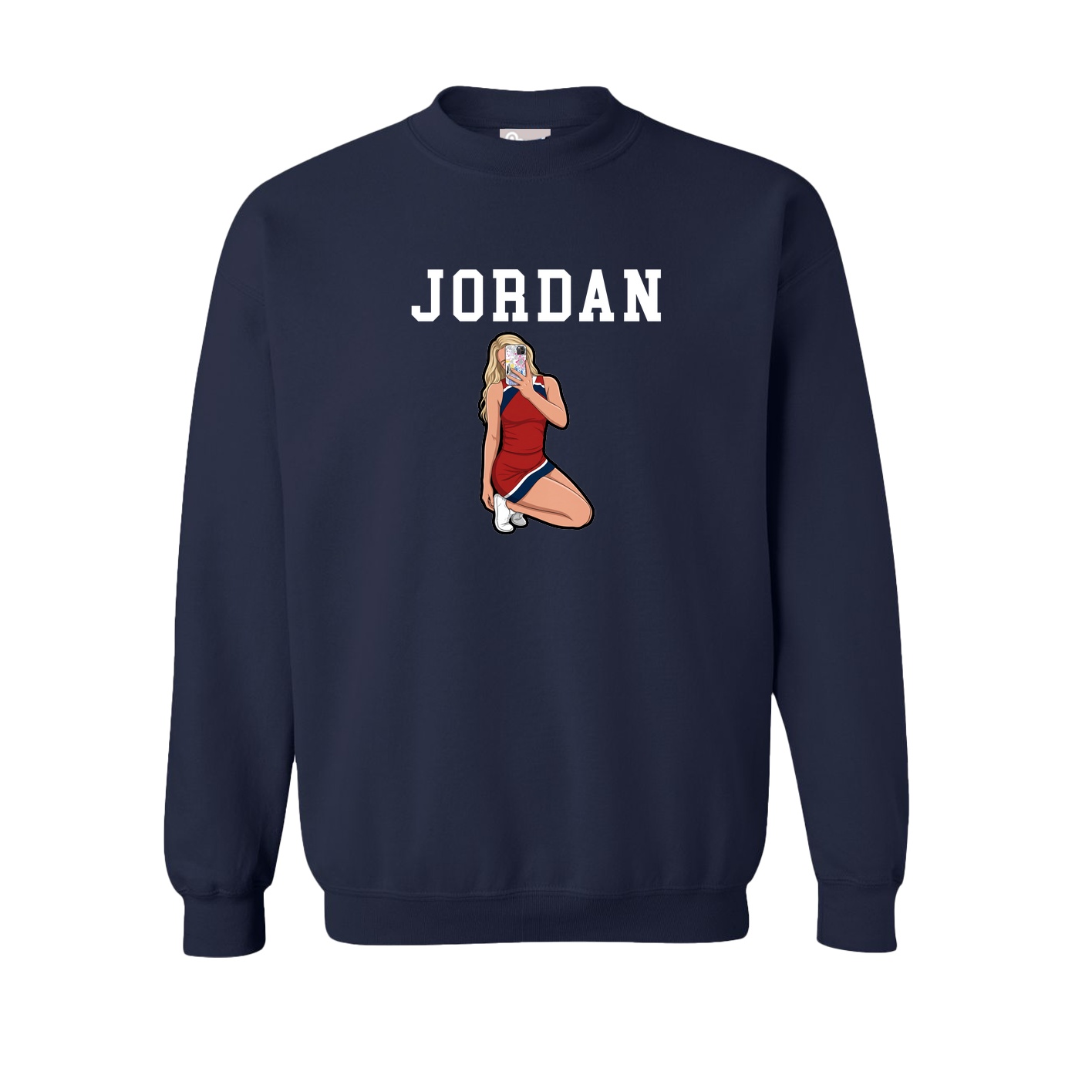 Fleece Crew — Shirsey in Navy