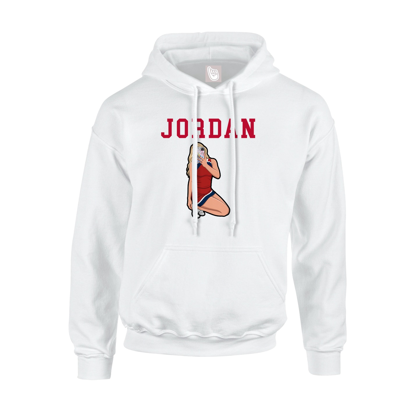 Youth Hoodie — Shirsey in White
