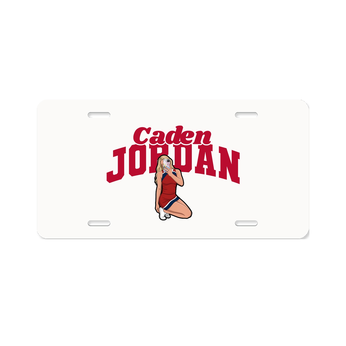 License Plate — Signature Arch in Classic