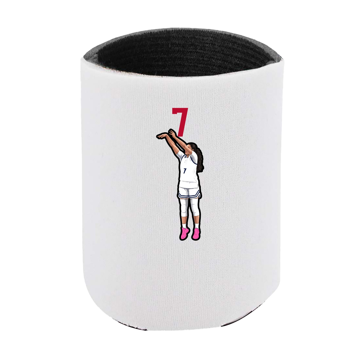Can Holder — Number Top in White