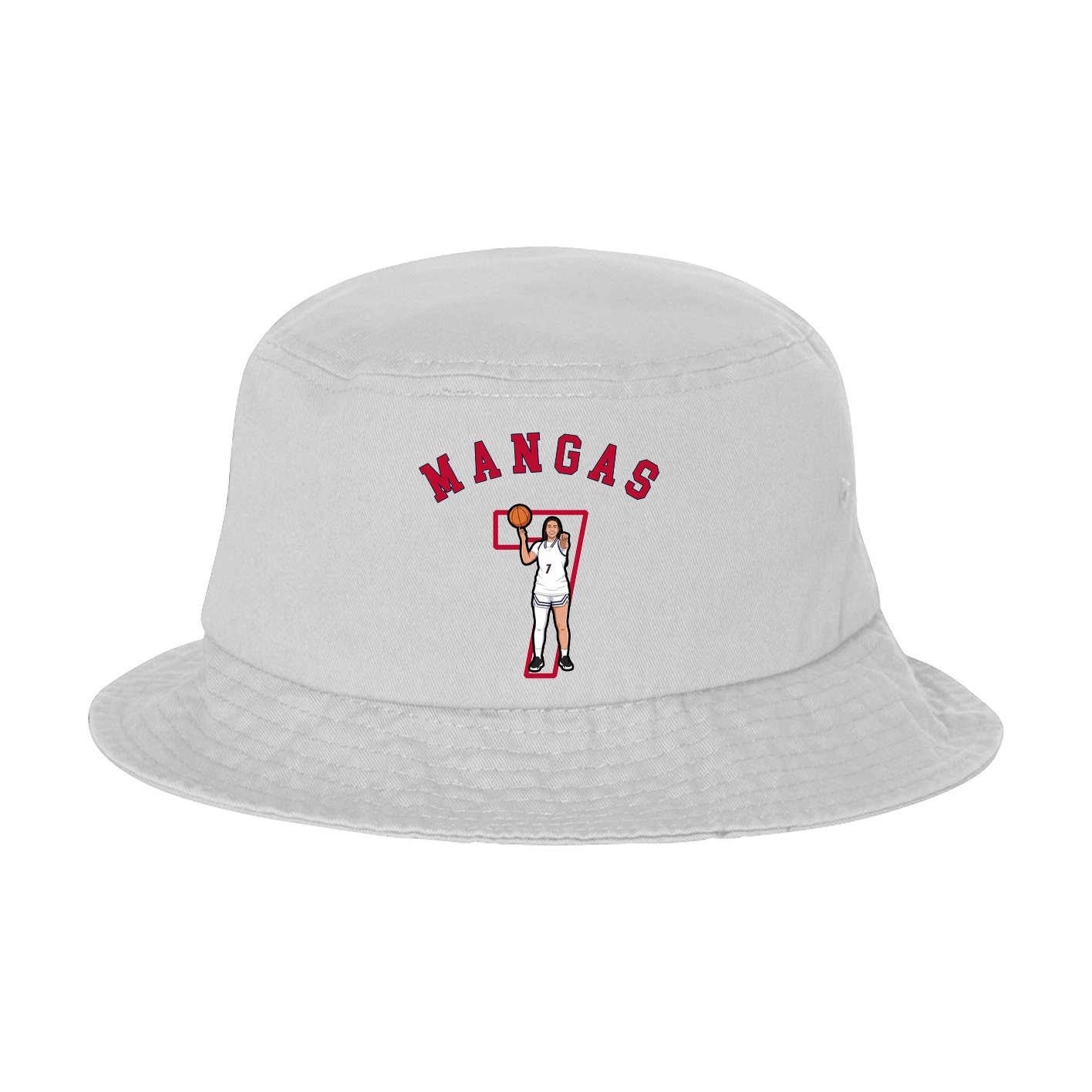 Bucket Cap — Shirsey Arch in White