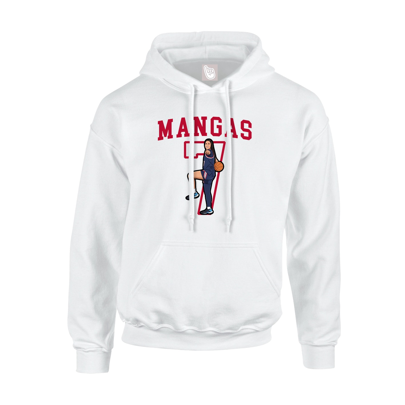 Youth Hoodie — Shirsey in White