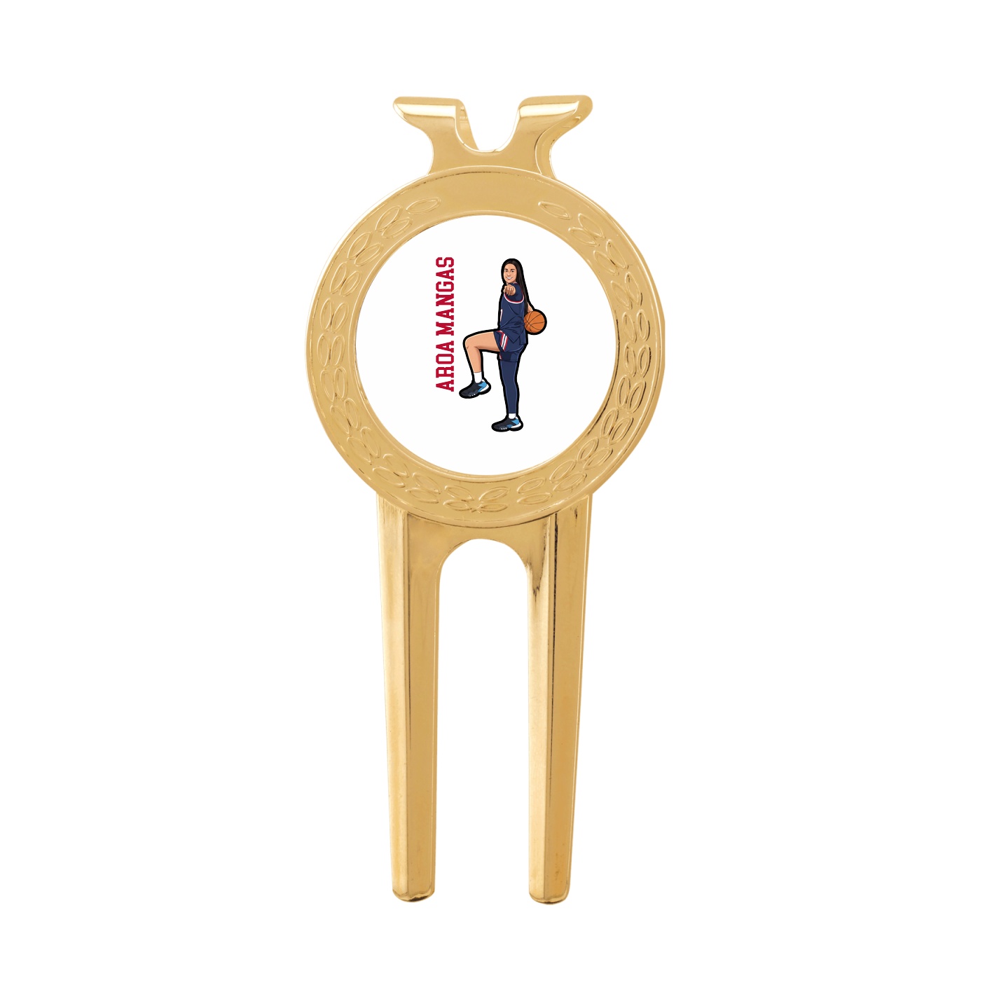 Divot Tool with Ball Marker — Name Vertical in Classic