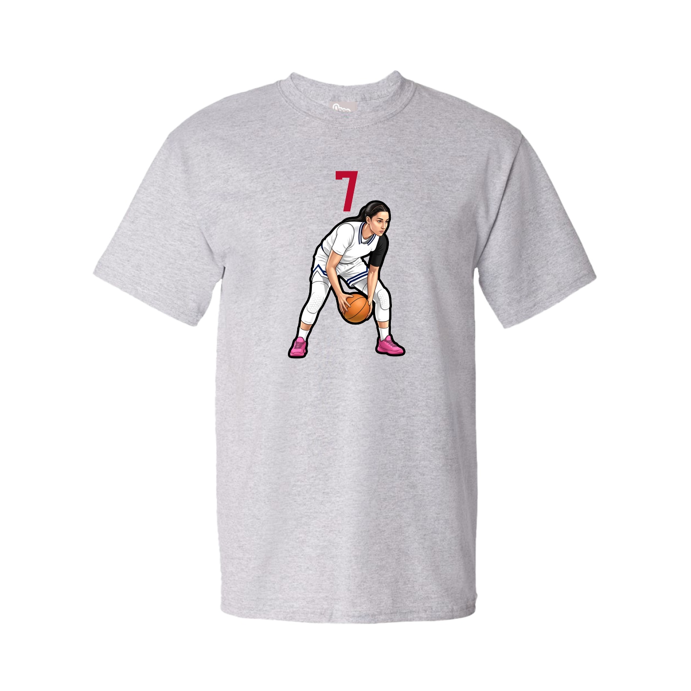Tee — Number Top in Grey