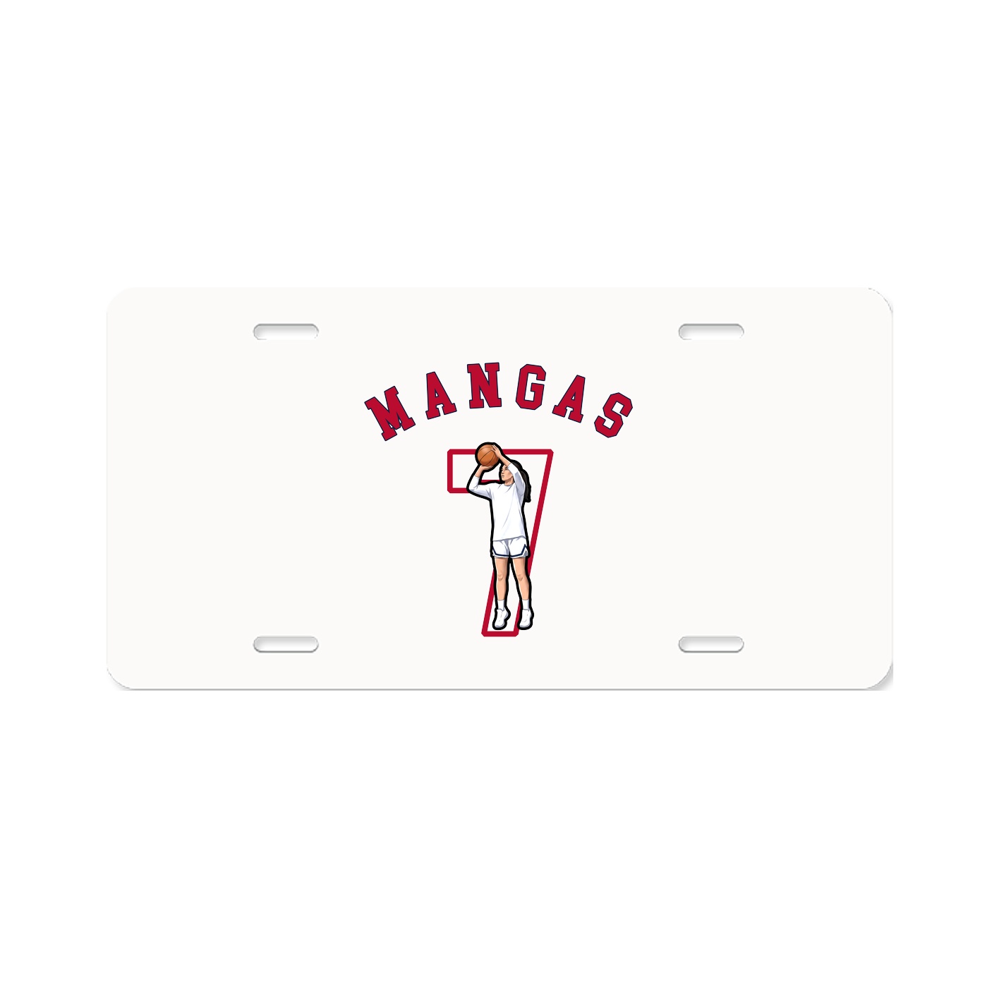 License Plate — Shirsey Arch in Classic