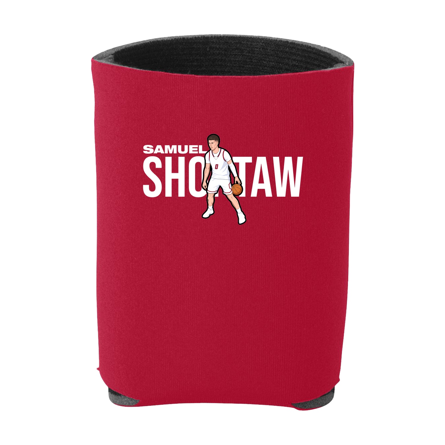 Can Holder — Player Name in Red
