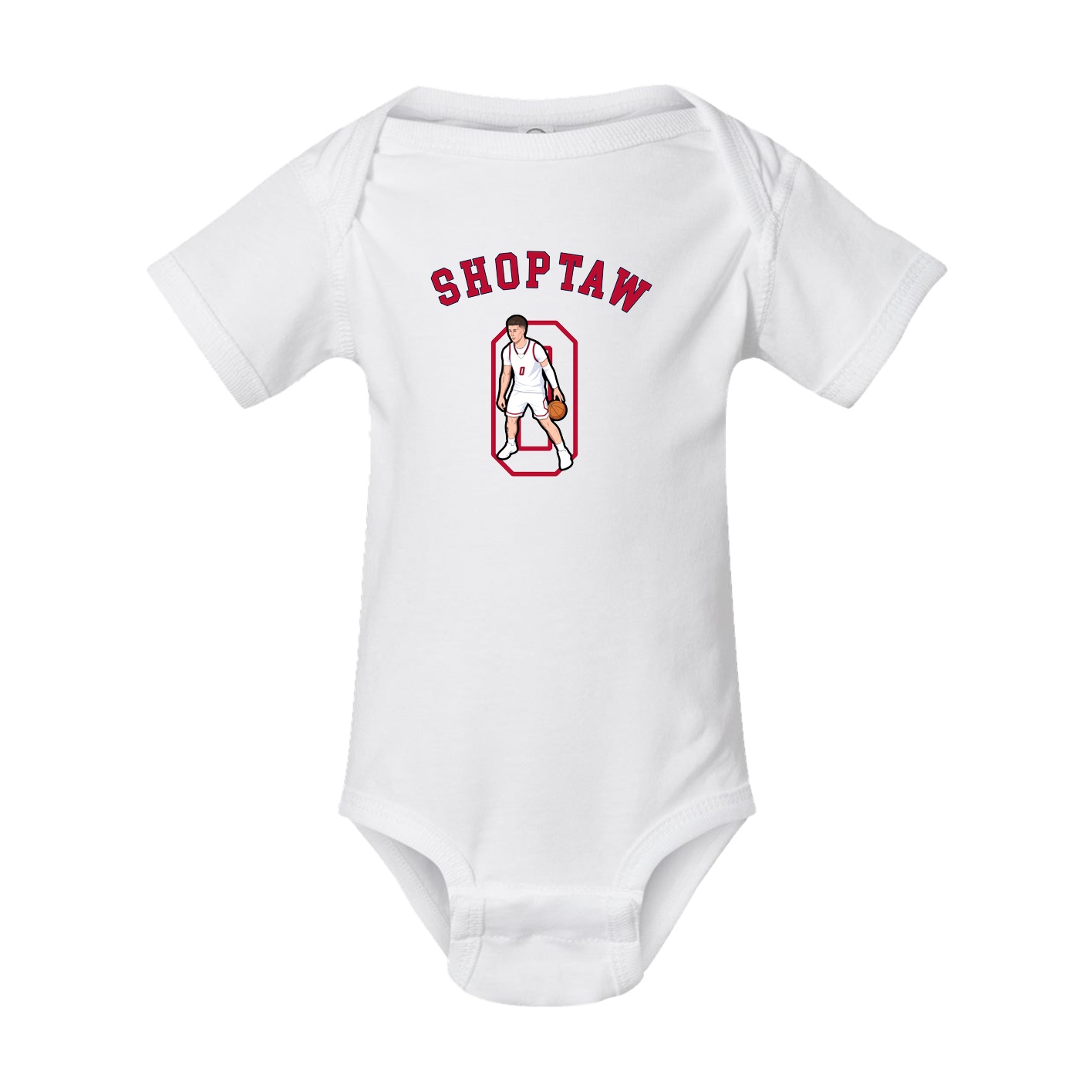 Baby Onesie — Shirsey Arch in White