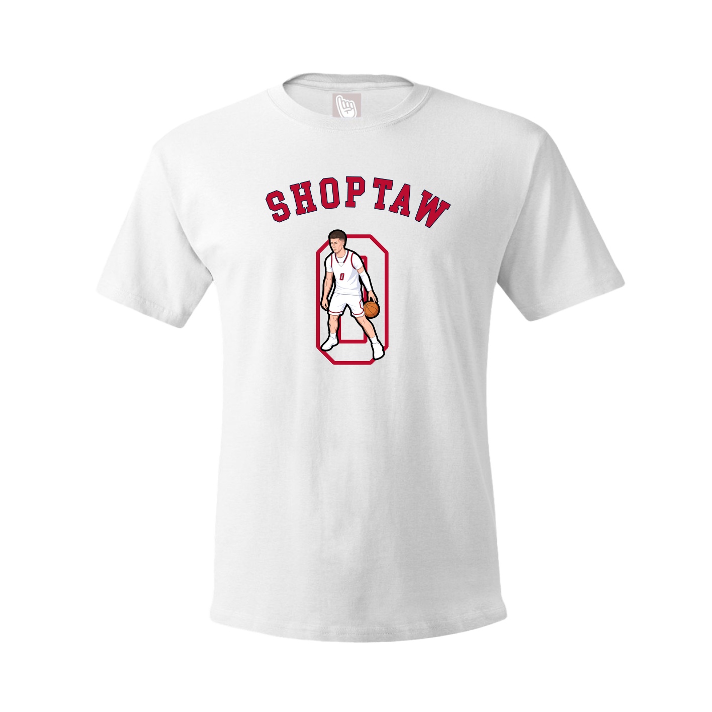 Tee — Shirsey Arch in White