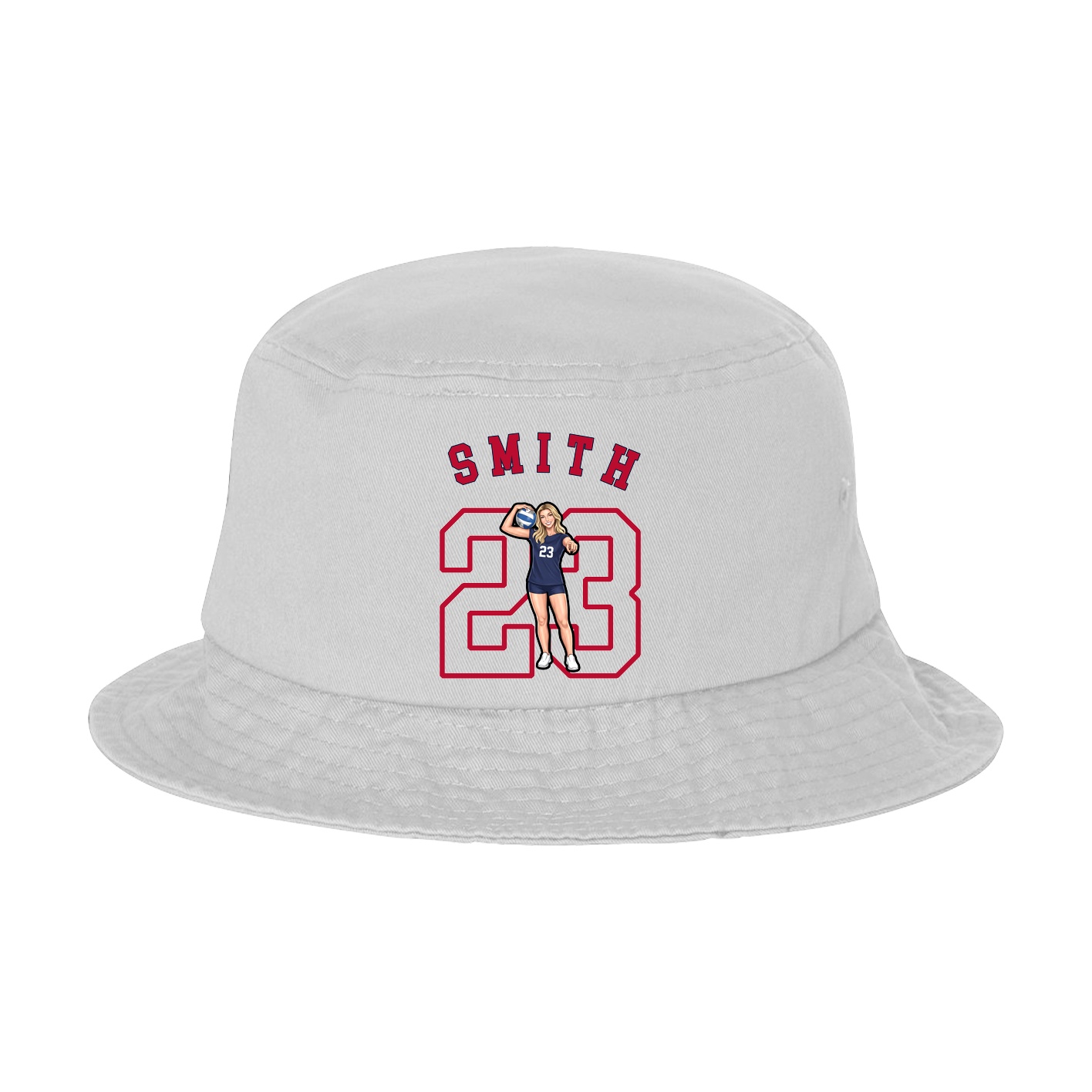 Bucket Cap — Shirsey Arch in White