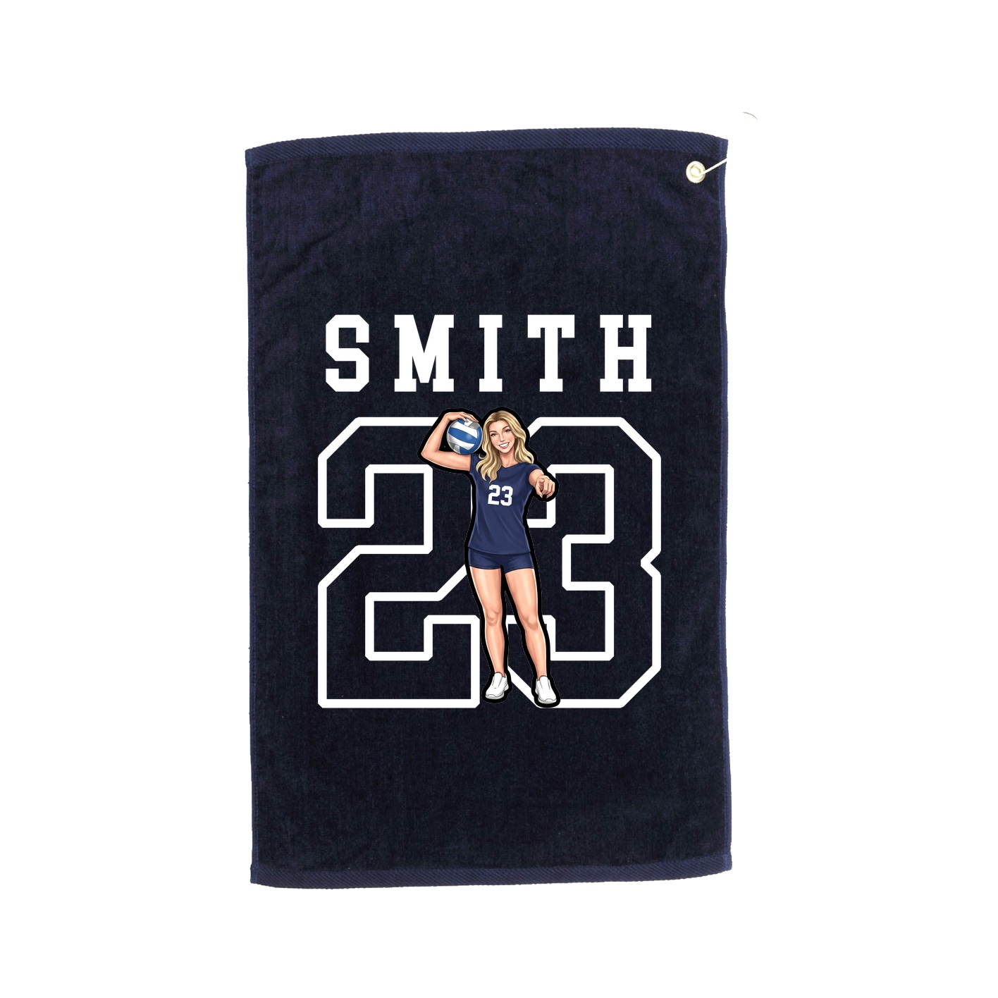 Golf Towel — Shirsey in Navy