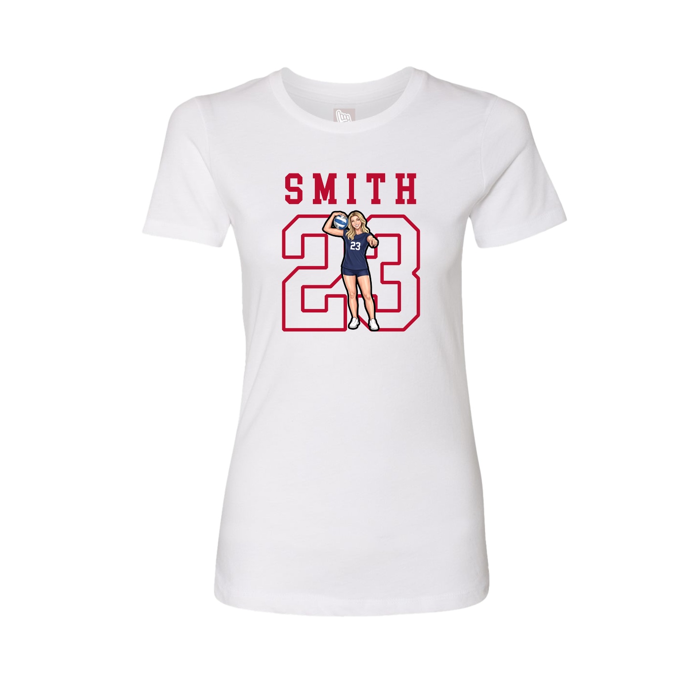 Fitted Women's Tee — Shirsey in White