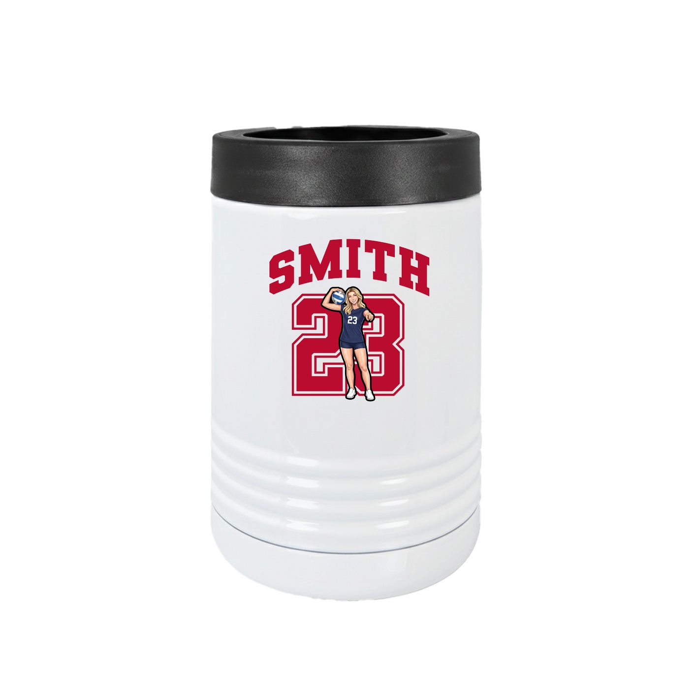 Beverage Holder — Number in White