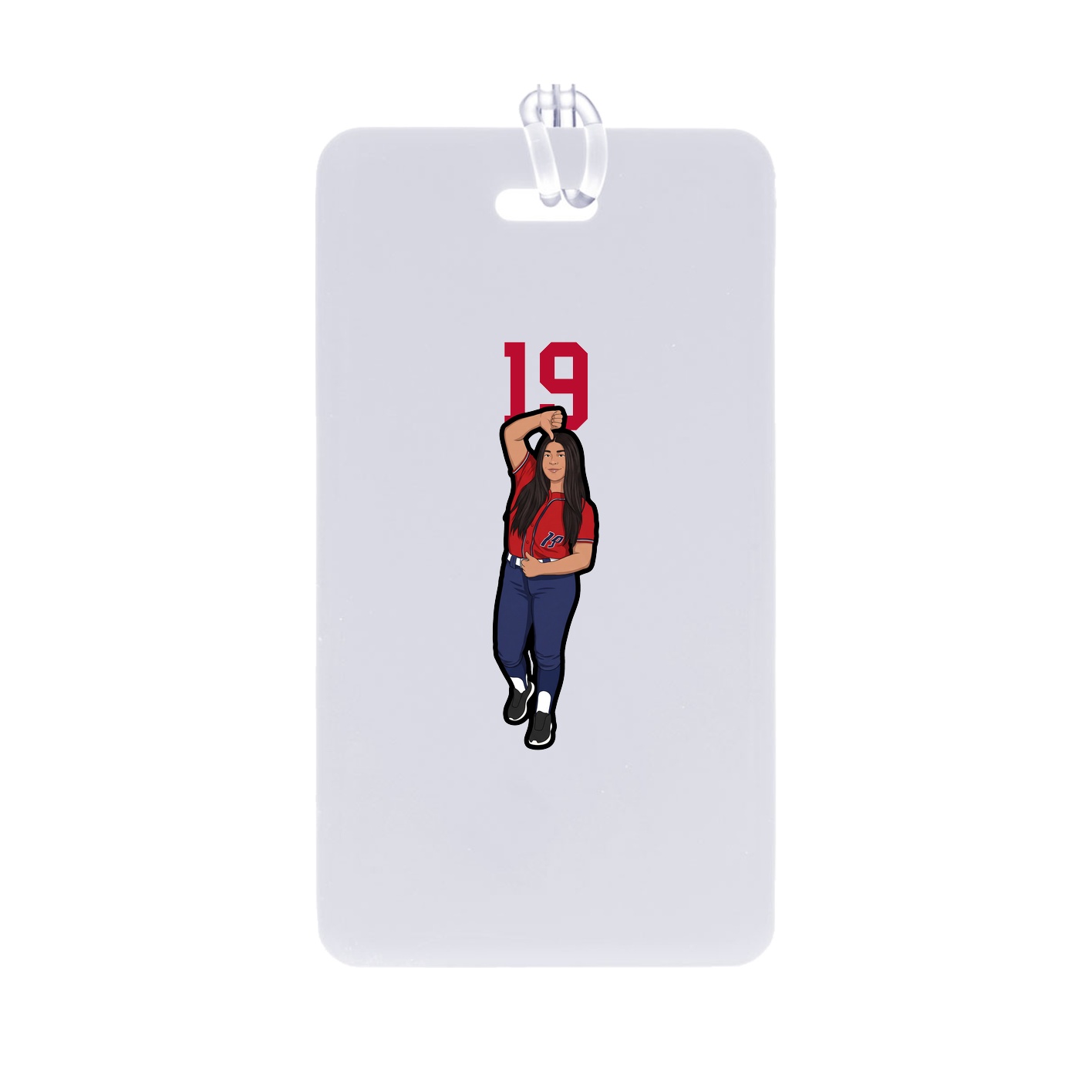Bag Tag — Number Top in Classic