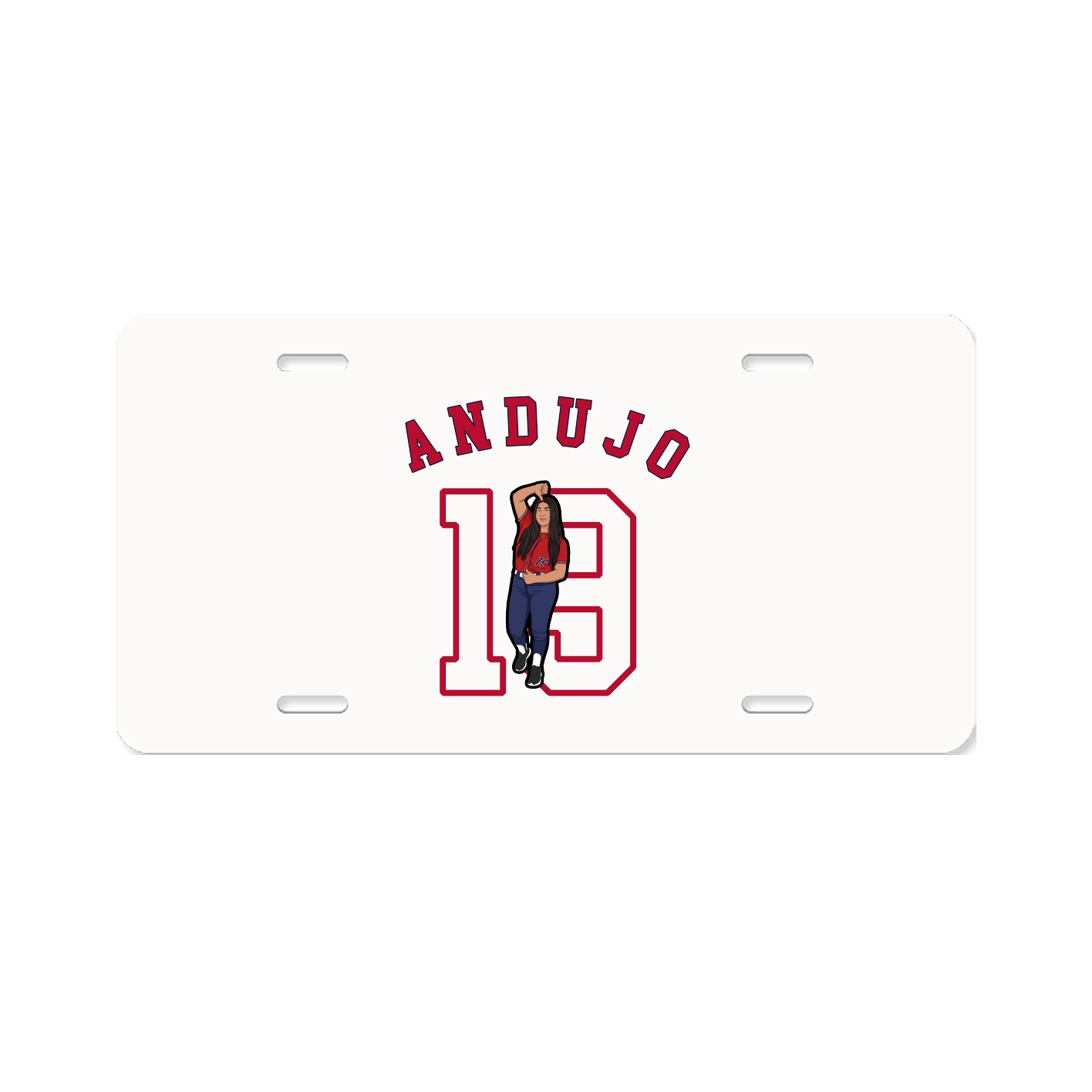 License Plate — Shirsey Arch in Classic