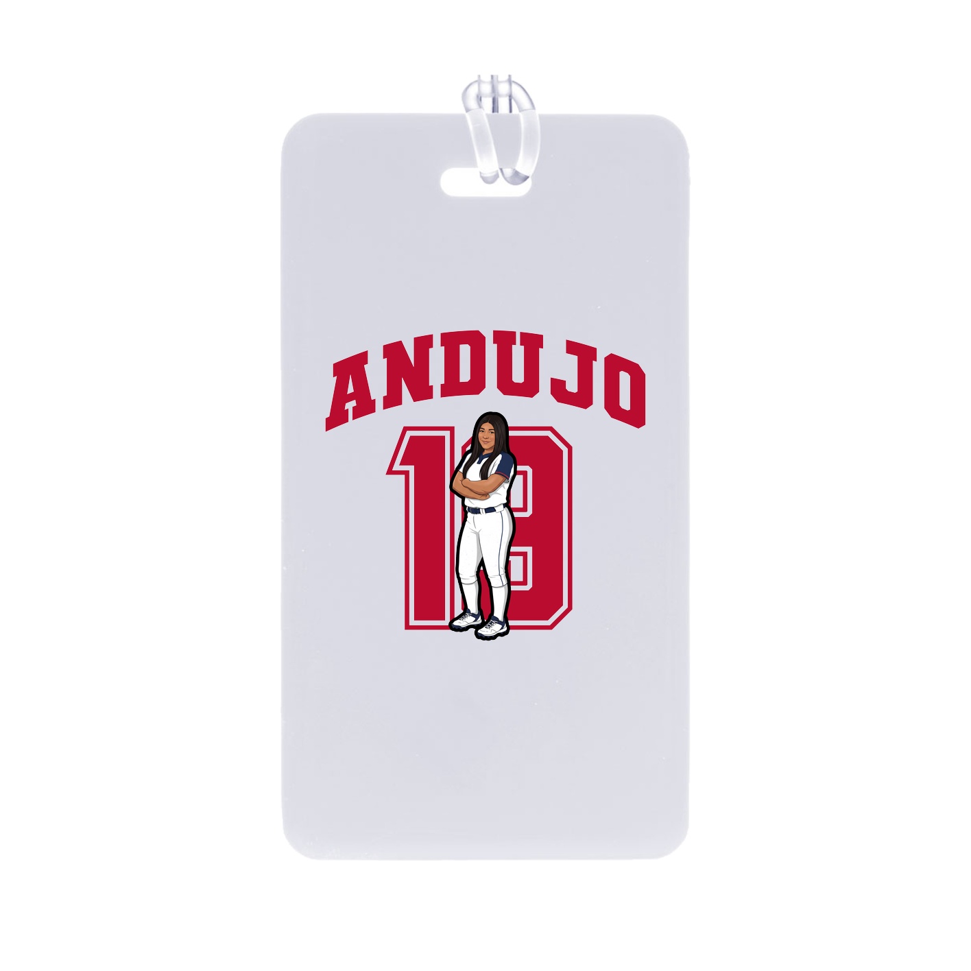 Bag Tag — Number in Classic