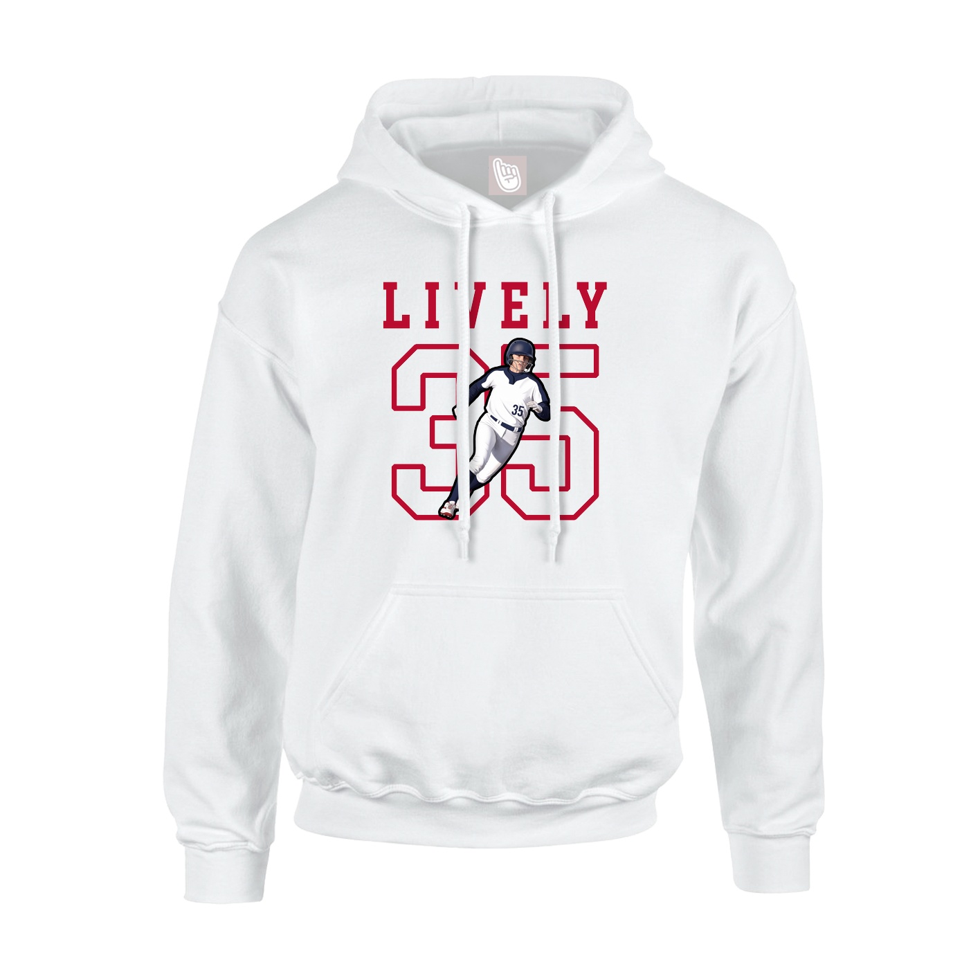 Youth Hoodie — Shirsey in White