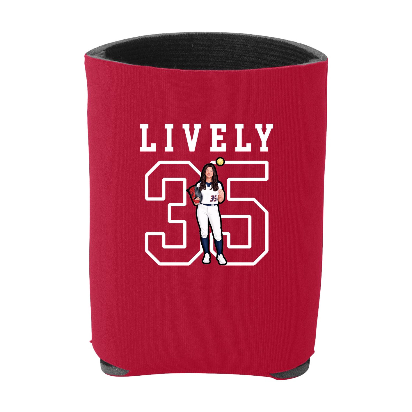 Can Holder — Shirsey in Red
