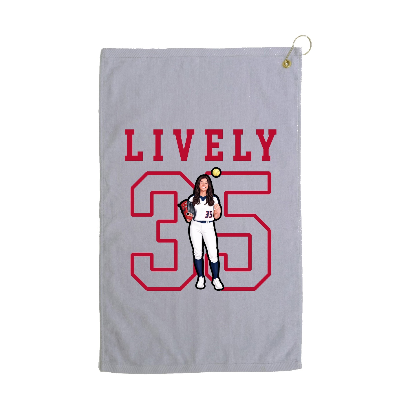 Golf Towel — Shirsey in Grey
