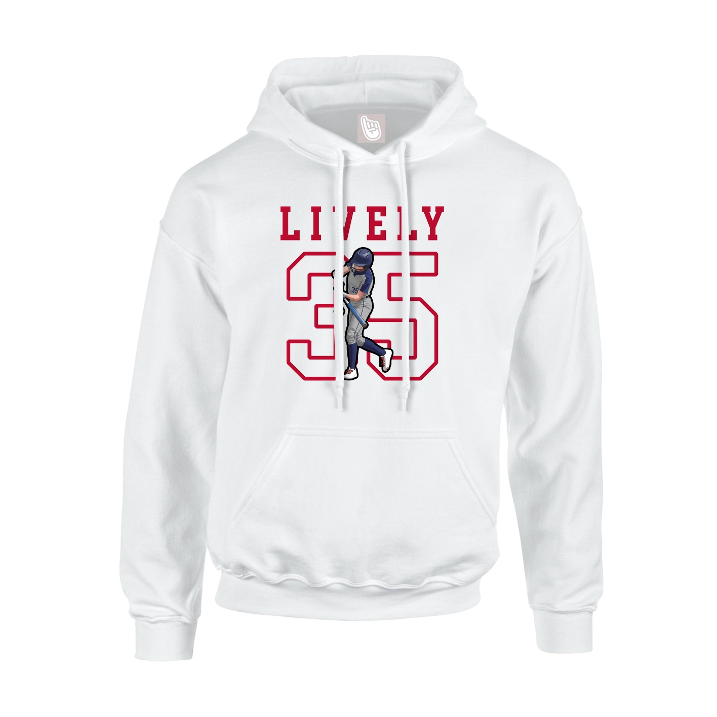 Youth Hoodie — Shirsey in White