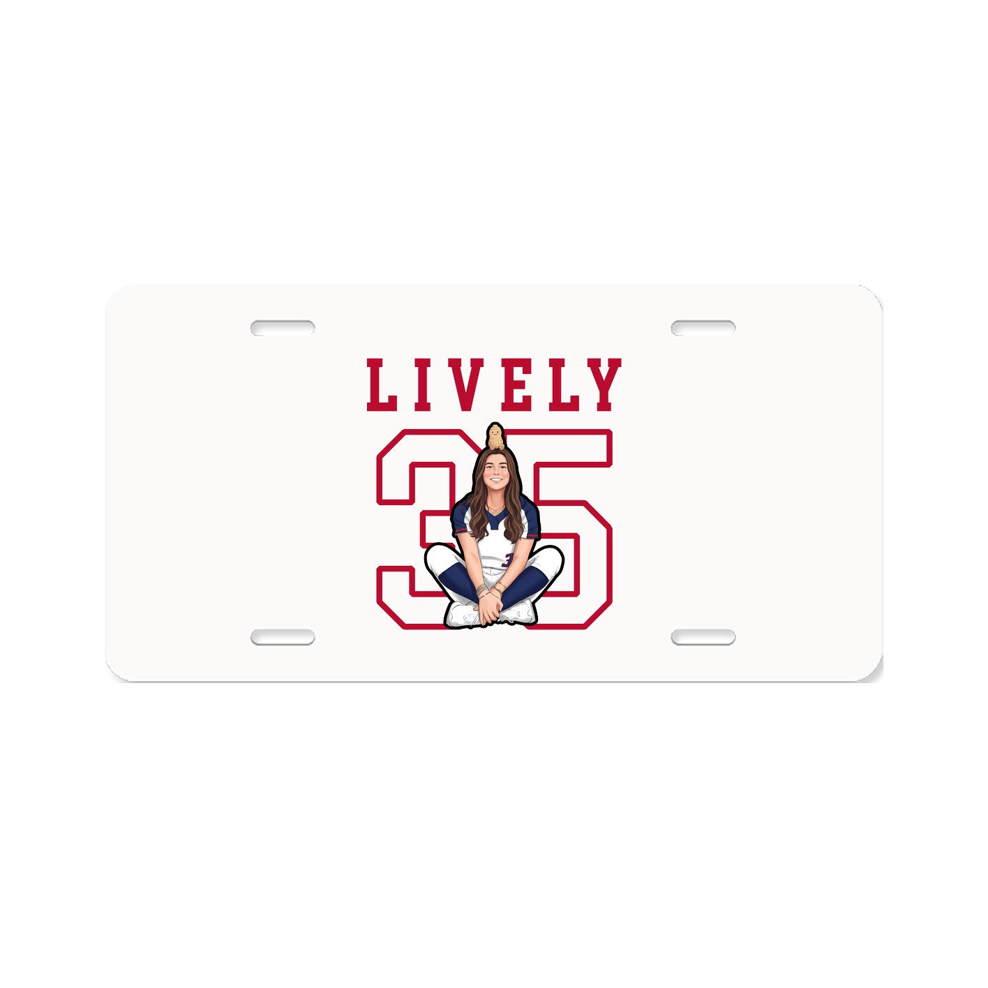 License Plate — Shirsey in Classic