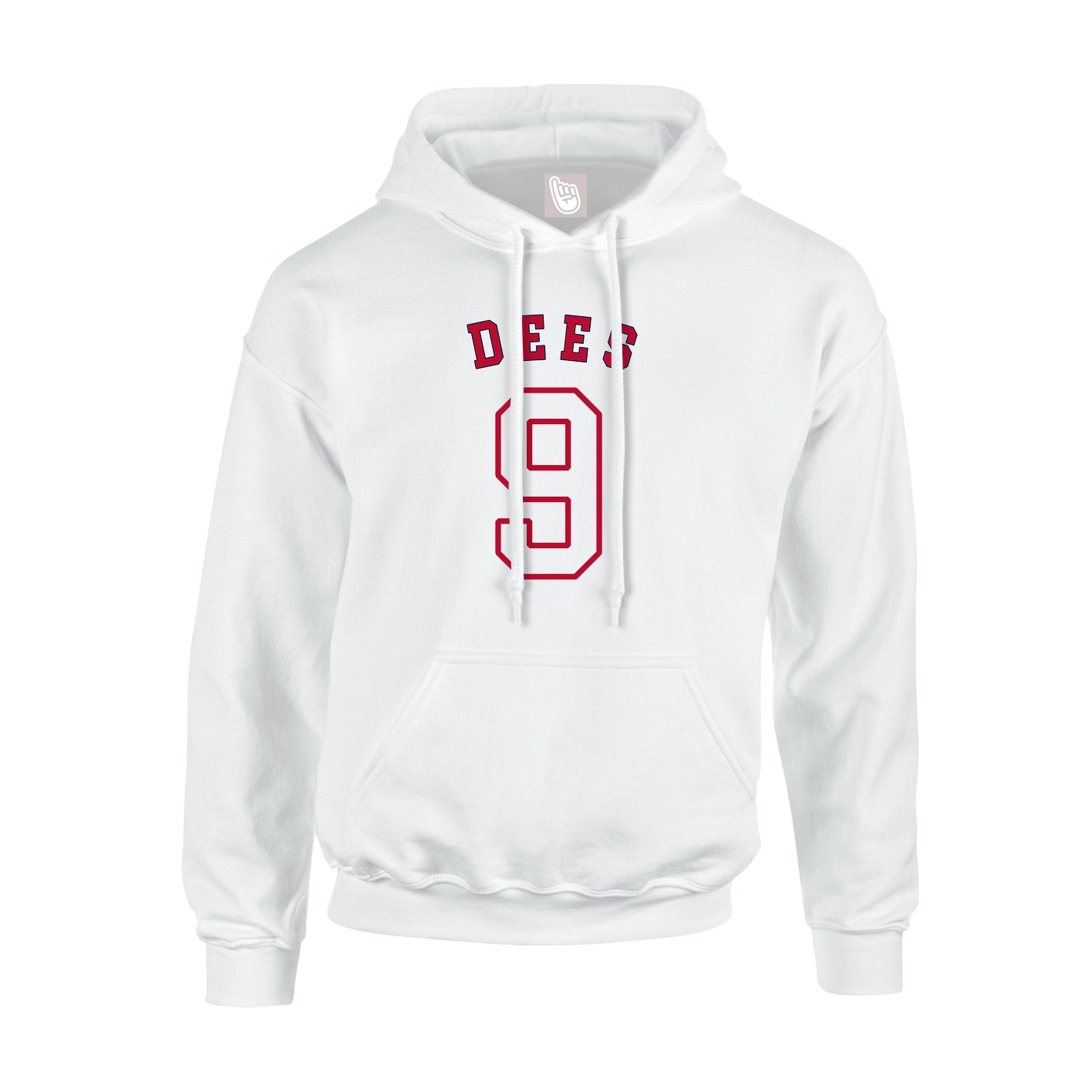 Youth Hoodie — Shirsey Arch in White