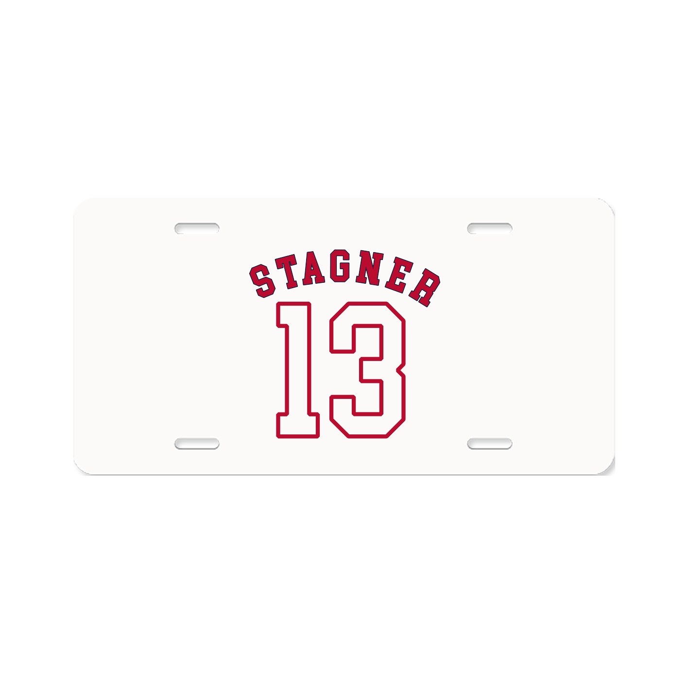 License Plate — Shirsey Arch in Classic