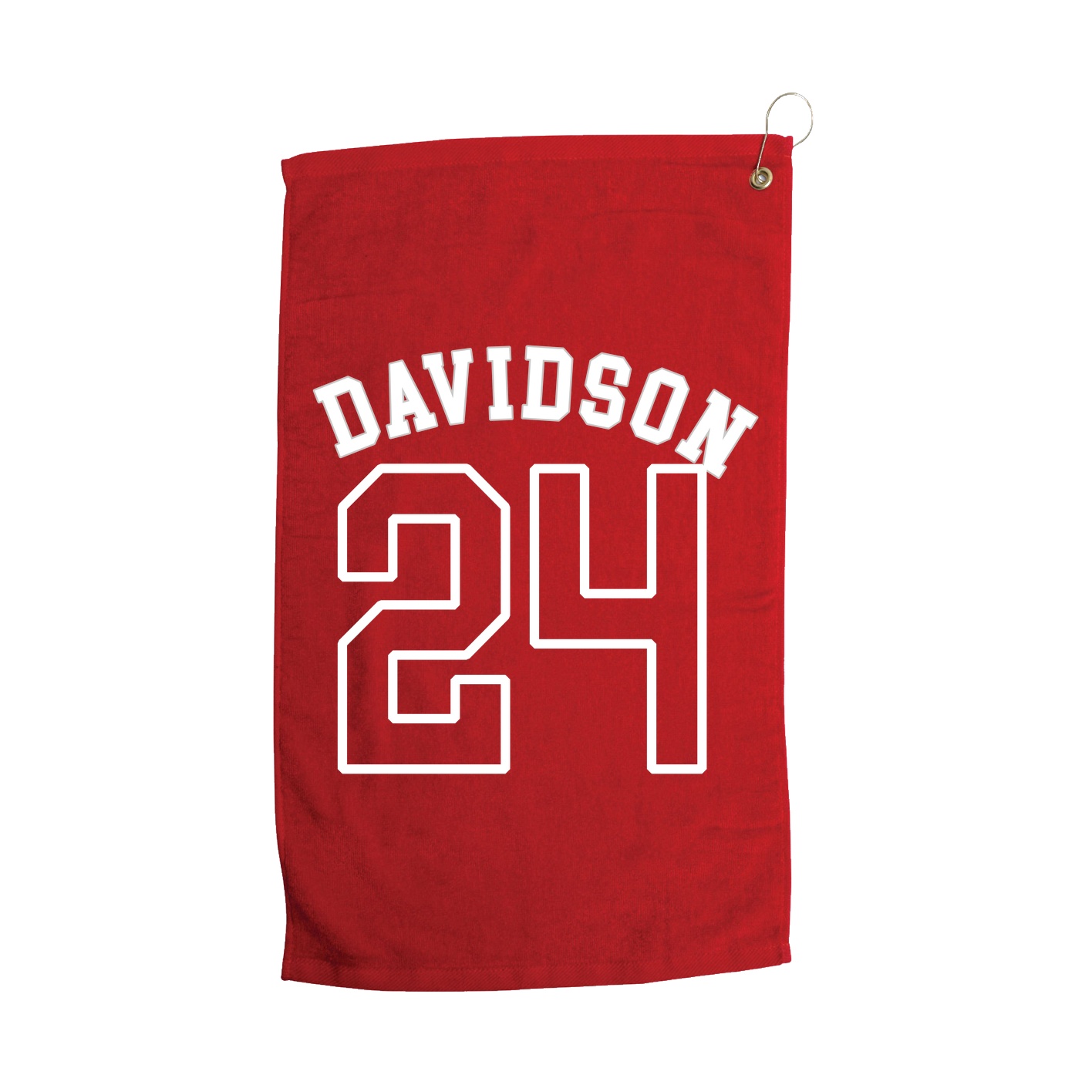 Golf Towel — Shirsey Arch in Red