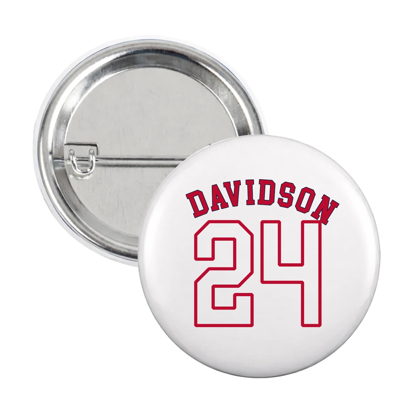 Game Day Button — Shirsey Arch in White