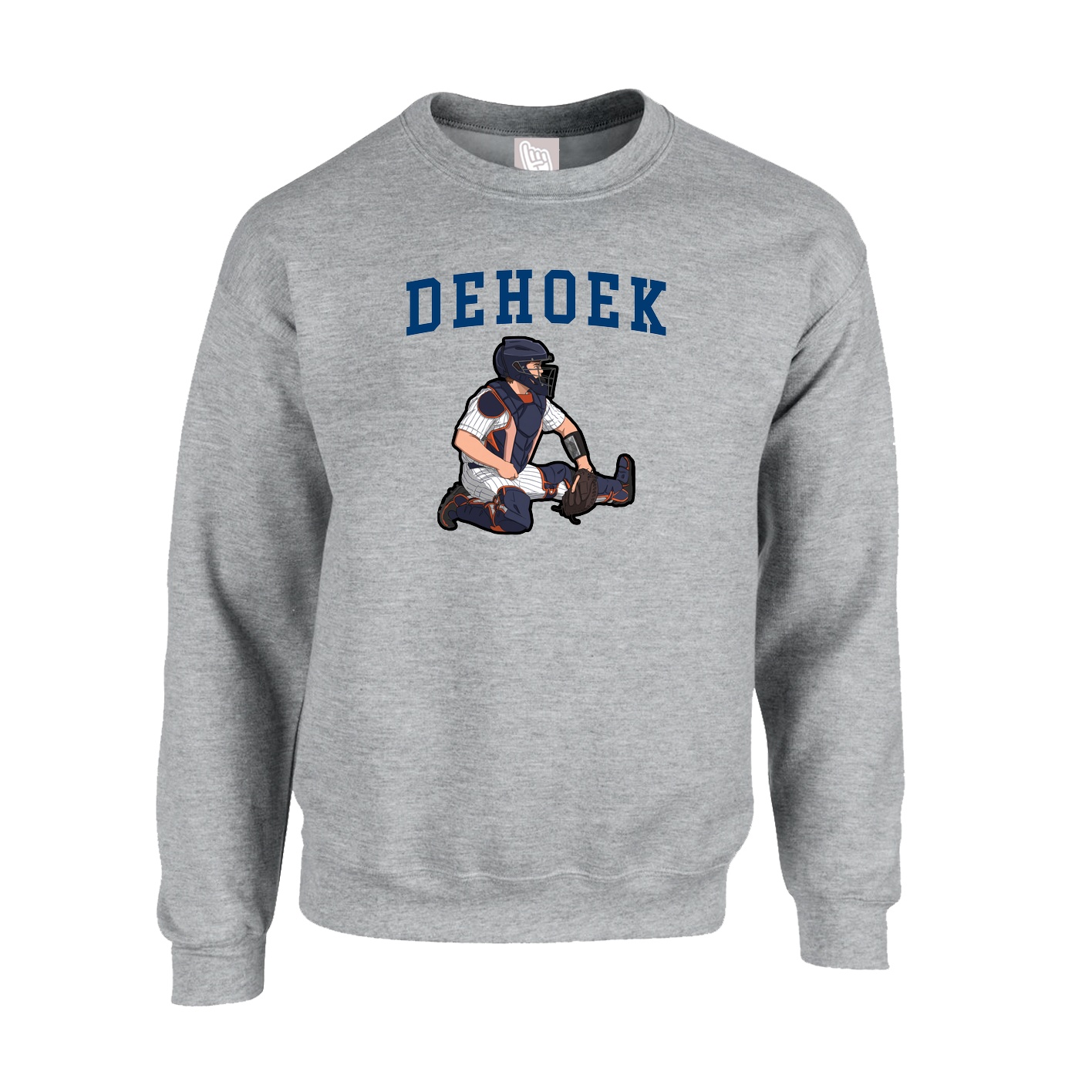 Fleece Crew — Shirsey in Grey