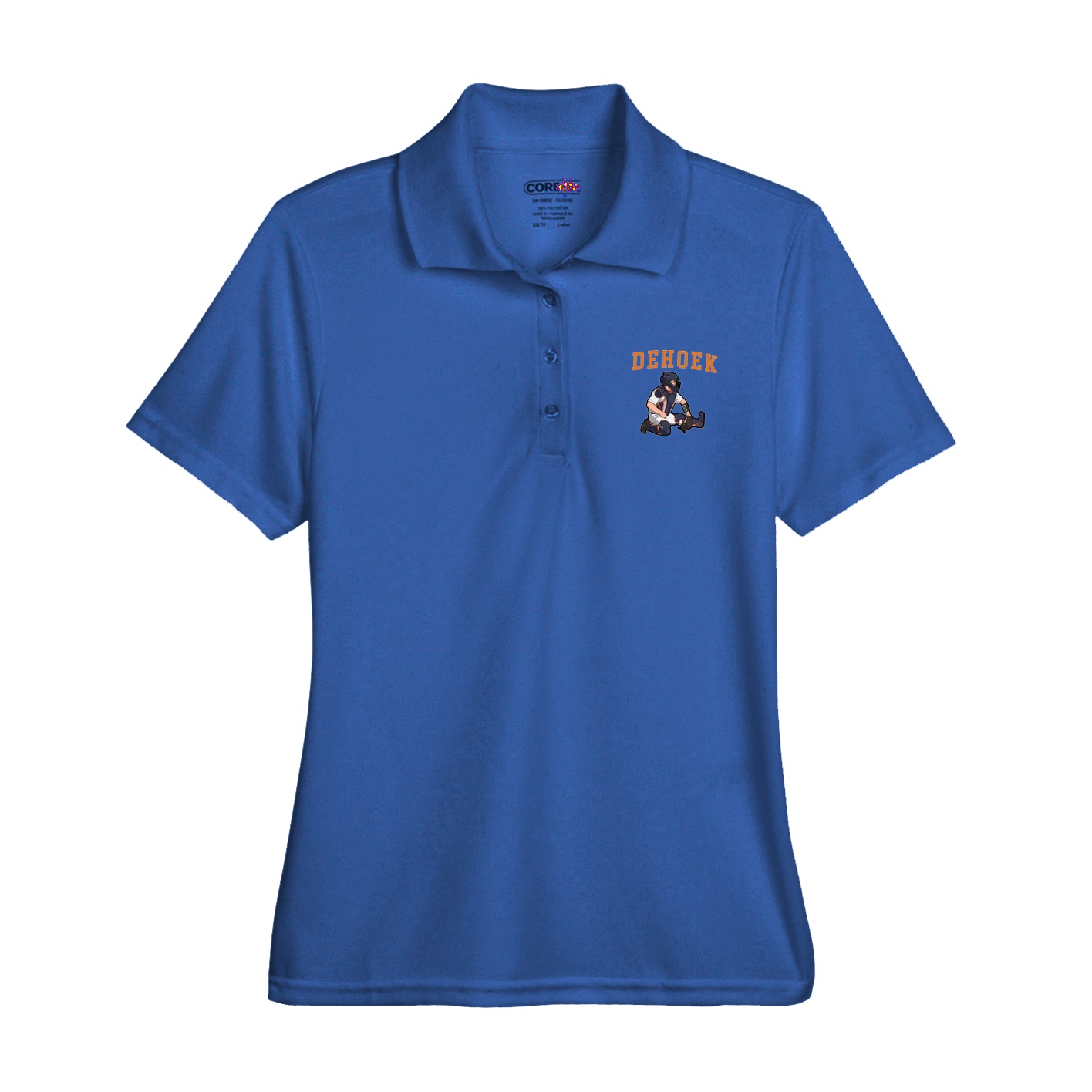 Womens Performance Polo — Shirsey in Royal