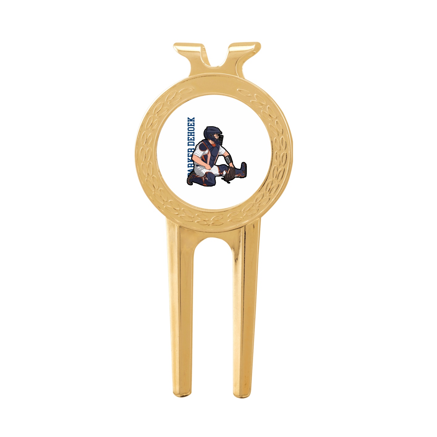 Divot Tool with Ball Marker — Name Vertical in Classic