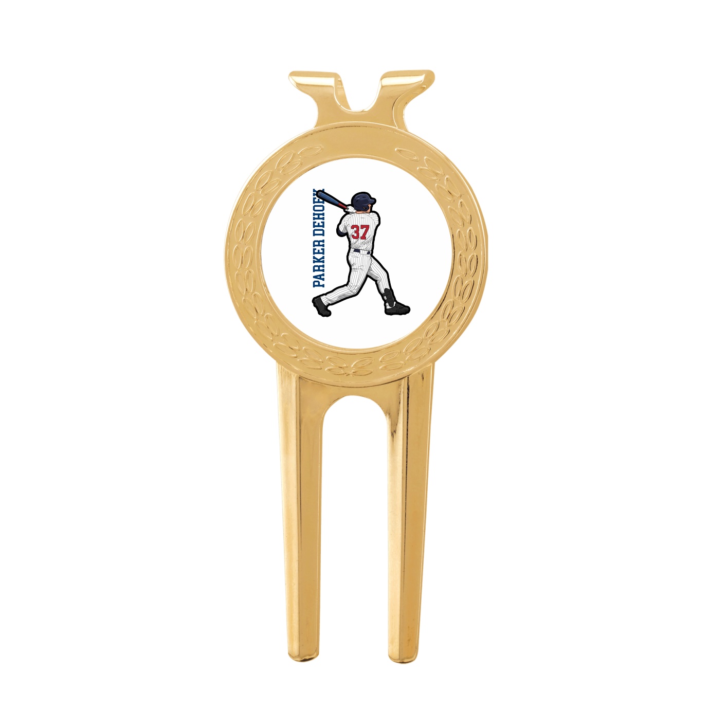 Divot Tool with Ball Marker — Name Vertical in Classic