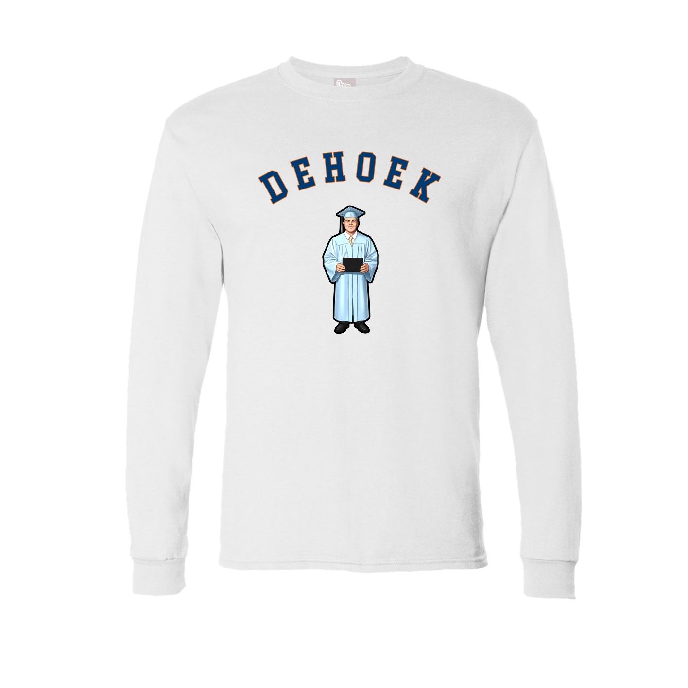 Long Sleeve Tee — Shirsey Arch in White